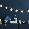 DecoKing Šiltai balti LED žibintai LAVAR, 10 vnt