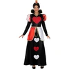 Širdžių karalienės (Queen of Hearts) kostiumas moterims – „Alisa Stebuklų šalyje“ (Alice in Wonderland)