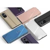Skaidraus vaizdo atverčiamas dėklas Huawei nova 9, juodas