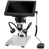 Lean Toys Skaitmeninis mikroskopas 1200x su 7 colių LCD ekranu