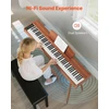 VEVOR Elektrinis pianinas 88 klavišų, medinis korpusas