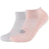 Skechers 2 poros paprastos amortizuojančios sportinių batų kojinės SK43024-4281 pilkos 39-42