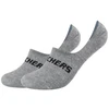 Skechers 2 poros tinklinio vėdinimo kojinytės SK44008-9300 Pilkos 43-46