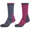 Skechers 2PPK Moteriškos takinio vilnos kojinės SK41105-5700 Rožinės 35-38