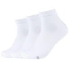 Skechers 3 poros Basic pusilgais auliukais kojinės SK42004-1000 Balta 39-42