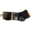 Skechers 3 poros Vyriškos Darbinės Pusilgsės Kojinės S115423-BLK Juodos 41-46