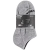 Skechers 3 porų unisex kojinės be kilpinio audinio, žemo profilio (pėdutės), S114041-020, pilkos, 39-42 dydis