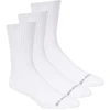 Skechers 3 porų unisex kojinės, ne kilpinės, trumpos, S601102-100, baltos, 43-46
