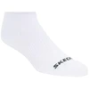 Skechers 3 porų unisex ne kilpinės pėdutės (no show) S114041-100 baltos 39-42
