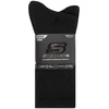 Skechers 3 porų unisex nekilpinės puskojinės S601102-001 juodos, 43-46
