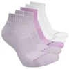 Skechers 5 porų unisex pusiau kilpinės ketvirtinės kojinės S602095-501 violetinės 35-38