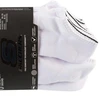 Skechers 6 poros Unisex pusilgio pusiau frotinės kojinės S118210-WHT Baltos 41-46