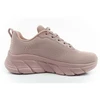 Skechers Bobs B Flex madingi rožiniai moteriški kedai