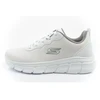Skechers Bobs B Flex vyriški sportbačiai, madingi balti