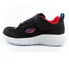 Skechers Bounder vaikiški sportiniai batukai su lipukais, lengvi, madingi, juodi