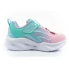 Skechers Color Breeze LED vaikiški sportiniai bateliai mergaitėms turkio spalvos