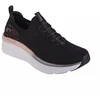 Skechers D'Lux Walker Tegul Švyti 149366-BKRG Juoda 36
