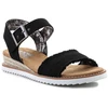 Skechers Espadrilės BOBS Adobe Princess W 113541-BLK Sandalai
