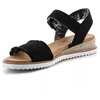 Skechers Espadrilės BOBS Adobe Princess W 113541-BLK Sandalai