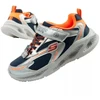 Skechers Glow Strider LED vaikiški sportiniai batukai berniukams, sidabriniai