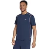 Skechers Go Dri All Day marškinėliai TS315-NVY tamsiai mėlyni XL