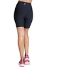 Skechers Go Flex Rib aukštu juosmeniu 8 colių dviratininko šortai SH32-BLK Juodi L