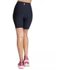 Skechers Go Flex Rib aukštu juosmeniu 8 colių dviratininko šortai SH32-BLK Juodi L