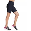 Skechers Go Flex Rib aukštu juosmeniu 8 colių dviratininko šortai SH32-BLK Juodi L