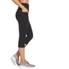 Skechers Go Walk Aukšto liemens Kapri Šortai W2CP2-BLK Juoda XS