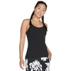 Skechers Go Walk Racerback Camisole su įmontuota liemenėle W1TT134-BLK Juoda M