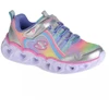 Skechers Heart Lights-Rainbow Lux 302308L-SMLT Pilka 27