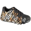Skechers JGoldCrown: Uno Lite - Metalinis, Juoda 314067L-BKGD 28