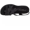 Skechers Reggae Slim Simply Stretch Sandaliai 163023-BLK Juodi 36