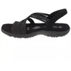 Skechers Reggae Slim Simply Stretch Sandaliai 163023-BLK Juodi 36