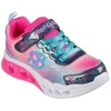Skechers S-Lights Flutter Heart Lights - Simply Love 302315L-NVMT Navy/Multi