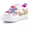 Skechers S-Lights Girls Twinkle Sparks Jumpin Clouds Jr 314809N-WMLT batai