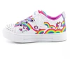 Skechers S-Lights Girls Twinkle Sparks Jumpin Clouds Jr 314809N-WMLT batai