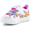 Skechers S-Lights Girls Twinkle Sparks Jumpin Clouds Jr 314809N-WMLT batai