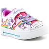 Skechers S-Lights Girls Twinkle Sparks Jumpin Clouds Jr 314809N-WMLT batai