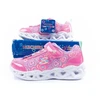 Skechers S Lights-Heart patogūs LED sportiniai bateliai mergaitėms