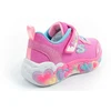 „Skechers S Lights“ LED sportiniai bateliai mergaitėms su lipdukais