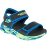 Skechers S-Lights: Sola Glow Basutės - Fusion Brights 407032L-BKBL Juoda 28
