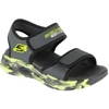 Skechers S-Lights: Sola Glow Sandalas - Fusion Brights 407032L-CCBK Pilka 28