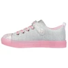 Skechers S Lights Twinkle Sparks Heather Magic Jr 314703L-GYPK batai