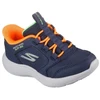 Skechers Slip-ins Dyna-Lite - Turbo-Brisk Buddies 403904N-NVOR NVY-ORNG