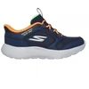 Skechers Slip-ins Dyna-Lite - Turbo-Brisk Buddies 403904N-NVOR NVY-ORNG