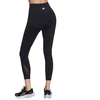 Skechers Tempo aukšto liemens 7/8 tamprės LG83-BLK juodos, L dydis