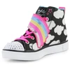 Skechers Twinkle Toes batai: Twinkle Sparks - Shooting Star Jr 314775L-BKMT