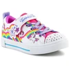 Skechers Twinkle Toes S Lights Twinkle Sparks Jumpin Clouds Jr 314809L-WMLT batai