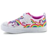 Skechers Twinkle Toes S Lights Twinkle Sparks Jumpin Clouds Jr 314809L-WMLT batai